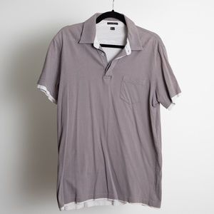 Theory Double Layer Collar Tee